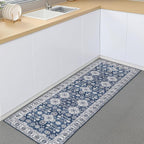VK VK·LIVING Machine Washable Rug 2'x6' Vintage Design Washable Runner Area Rugs - Image 8