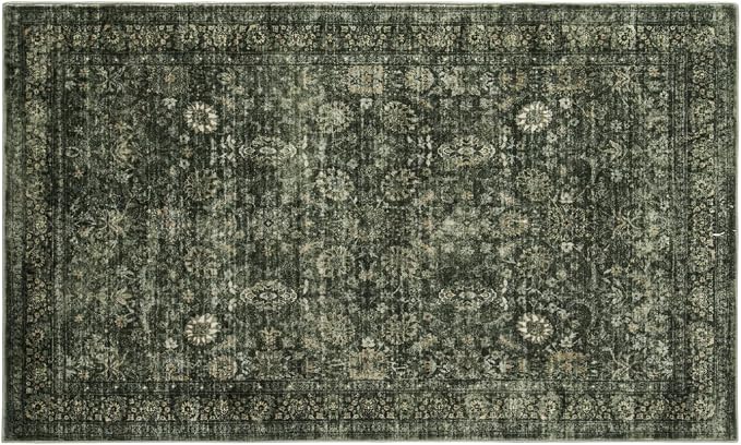 Morebes Vintage Throw Rugs, 3x5 Washable Rug Non Slip, Soft Area Rug - Image 9