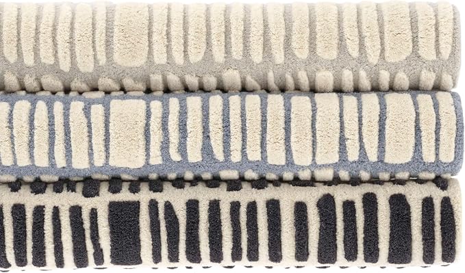 Dash and Albert Roark Pewter Blue Hand Tufted Wool Rug, 3 X 5 Feet - Image 7