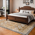 VEVOR 8 x 10 Area Rug, Washable Rug Non-Slip and Tear-Resistant Soft Carpet Pet - Image 8
