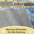 COMSLE Door Mat Soft Absorbent Indoor Front Entryway Rug Machine Washable - Image 4