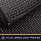 PURRUGS Dirt Trapping Door Mat 20" x 31.5", Non-Slip Machine Washable Entry Rug - Image 4