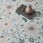 EVERGRACE Area Rugs for Entryway 2x3, Boho Floral Faux Wool Indoor Outdoor - Image 6