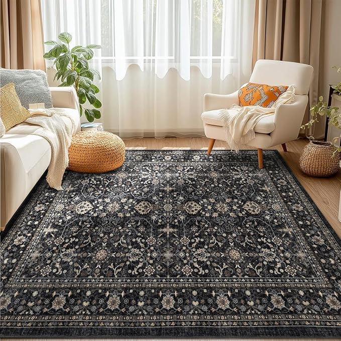 Area Rug Non Slip Machine Washable Ultra Soft Living - Image 7