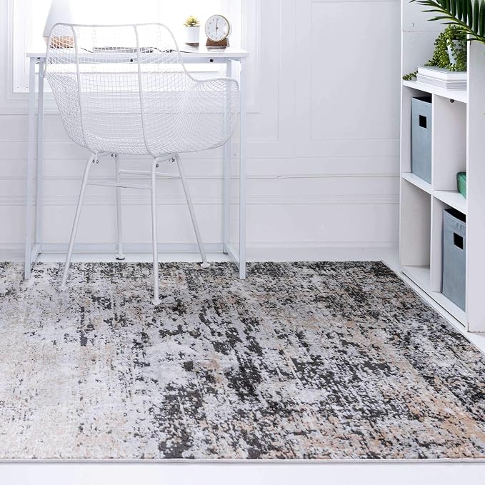 Rugs.com Leipzig Collection Area Rug – 9X12 Beige Low-Pile Rug Perfect - Image 5
