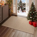 2x3 ft Indoor Door Mat Entryway Rug Non Slip Woven Washable Area Rugs Kitchen by YDKGL