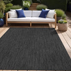 Beverly Rug Indoor Outdoor Rug 10x14, Washable Outside Carpet - Image 4