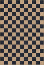 Lahome Checkered Easy Jute Carpet, Washable Area Rug 6x9 Neutral Outdoor Patio - Image 8
