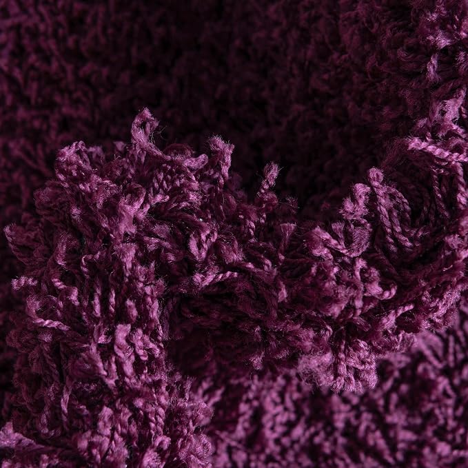 Unique Loom Solid Shag Collection Area Rug - Image 8