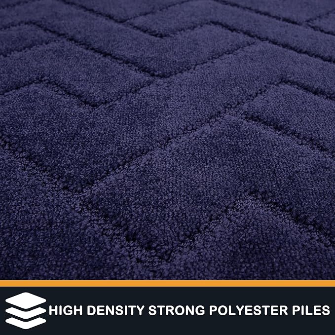 PURRUGS Easy Care Area Rug 6ft x 9ft, Non-Slip Machine Washable Entry Rug - Image 4