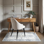 Bavni 3x5 Area Rug for Living Room Bedroom, Washable Boho Print Vintage - Image 4