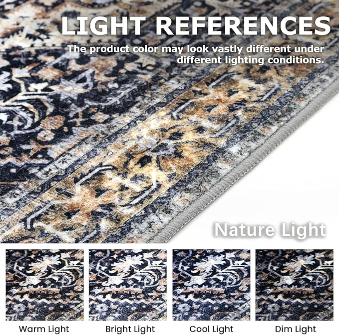 KOZYFLY Runners for Hallways 3x16 Ft Extra Long Washable Kitchen Thin Runner - Image 3