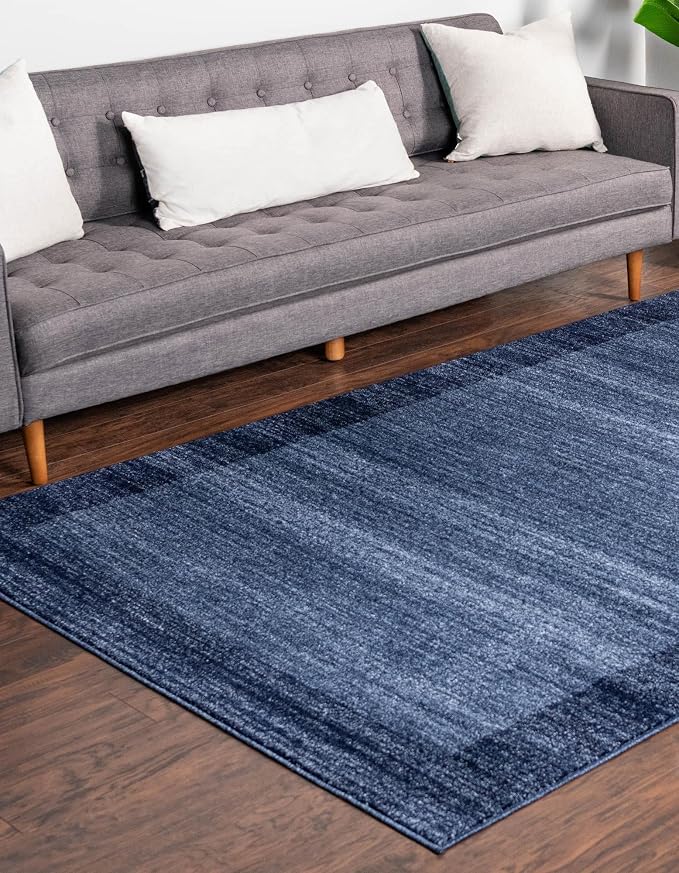 Rugs.com Angelica Collection Rug – 4' x 6' Navy Blue Medium Rug Perfect - Image 4