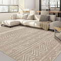 Nakagishi 10x12 Area Rug Living Room: Washable Boho Large Neutral Modern Soft by NakagishiAreaRug