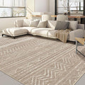 Nakagishi 8x10 Area Rugs Living Room: Washable Boho Large Neutral Soft by NakagishiAreaRug