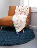 Unique Loom Solid Shag Collection Area Rug - Image 3