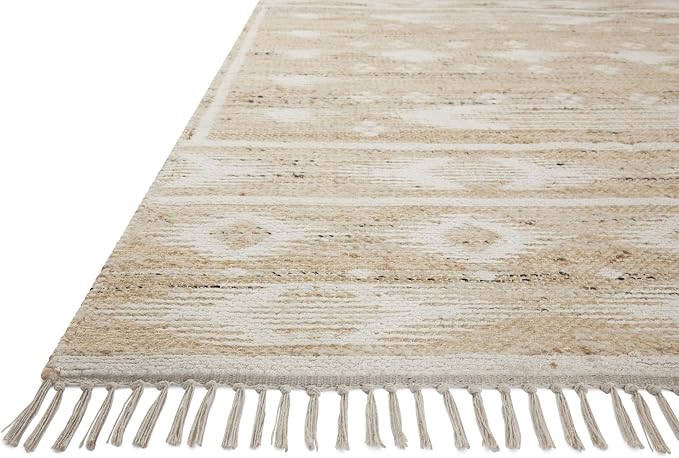 Loloi Angela Rose Rivers Collection RIV-04 Natural/Ivory 3'-6" x 5'-6" - Image 5