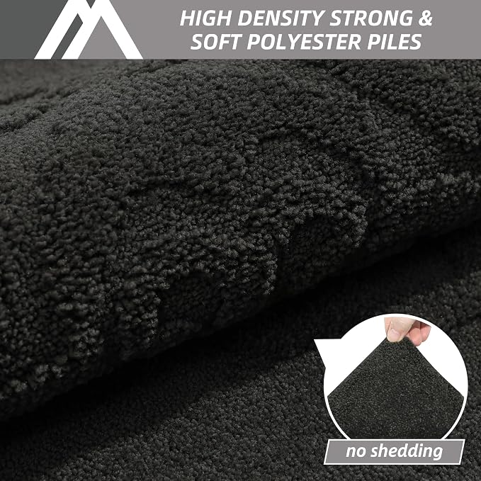 COSY HOMEER Door Mat 32”x48”, Absorbent Dirt Trapper Entryway Rugs, Non-Slip - Image 3