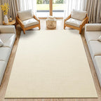 Shilucheng Wool Rug 4.7x7 Non-Slip, Blend 80% Wool and 20% Cotton Rugs - Image 2