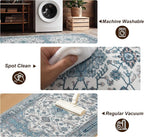 XWZO Entryway Area Rug 2x3ft — Soft Vintage Low Pile Door Floor Mat - Image 6