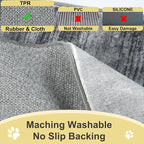 COMSLE Door Mat Soft Absorbent Indoor Front Entryway Rug Machine Washable - Image 4