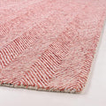 Modern Herringbone Chevron Collection Handcrafted Wool Area Rug by RestorationandRenovation