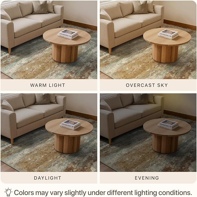 GENIMO 2x3 Rugs for Entryway, Washable Bathroom Kitchen Rugs Non Slip, Modern - Image 8