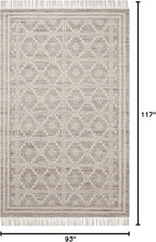 Loloi Angela Rose Rivers Collection RIV-02 Lagoon/Ivory 7'-9" x 9'-9" - Image 2