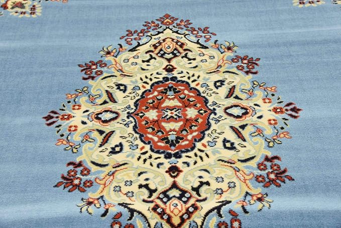 Unique Loom Reza Collection Traditional Persian Style Area Rug, 8 x 10 ft - Image 6