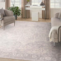 Nourison Home Astra Machine Washable Grey 7'10" x 10' Area Rug by NourisonHome