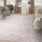 Nourison Home Astra Machine Washable Grey 7'10" x 10' Area Rug by NourisonHome