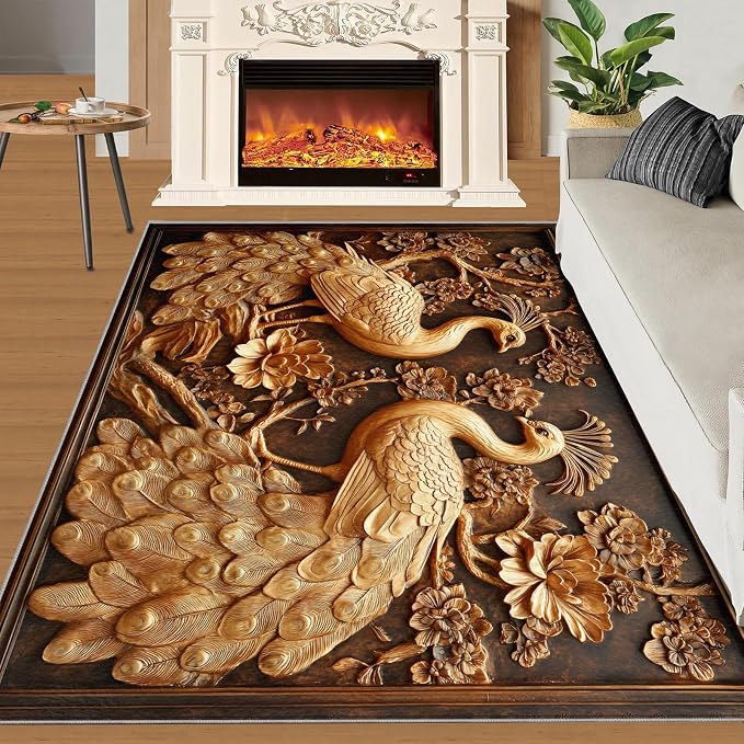 Peacock Rugs for Bedroom - Image 3