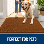 OLANLY Dog Door Mat for Muddy Paws 24x16, Absorbs Moisture and Dirt, Absorbent - Image 6