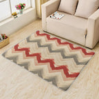 Chevron Pattern Rug, 3x5 Rug, Farmhouse Stripes Rugs - Image 2