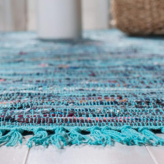 SAFAVIEH Rag Rug Collection Area Rug - Image 5