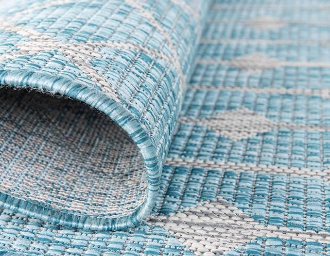 Unique Loom Outdoor Trellis Collection Area Rug - Image 5