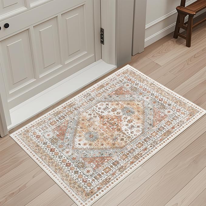 zesthome 2x3 Entryway Rug, Soft Washable Rugs, Non Slip Area Rug, Stain - Image 9
