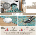 Washable Area Rugs 6'x8' Non-Slip Modern Abstract Soft - Image 5