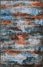 WILLSUN Washable Area Rugs, 6x9 Non-Slip Boho Large Area Rugs - Image 7