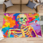 3x4 Abstract Graffiti Rugs for Entryway by Unknown