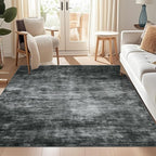 WILLSUN Washable Area Rugs, 5x7 Non-Slip Boho Large Area Rugs - Image 8