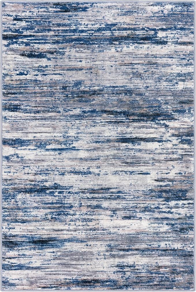 6x9 Modern Abstract Area Rug for Bedroom, Non-Shedding Rugs for Living Room - Image 8