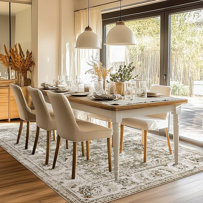 jinchan Fiora 8x10 Area Rugs for Living Room - Image 3