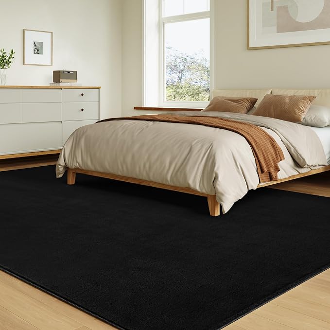 Solid Washable Area Rug - Image 3