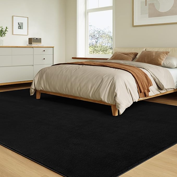 Solid Washable Area Rug - Image 3