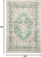 zesthome 10x14 Area Rugs, Stain Resistant Washable Rug, Ultra-Thin Rugs - Image 2