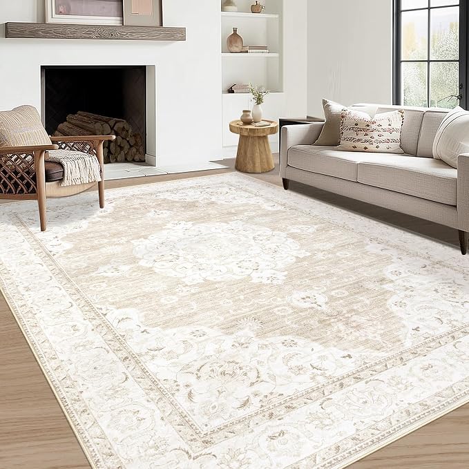Vintage Living Room Area Rug by AOYAOMI