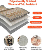 VEVOR 8 x 10 Area Rug, Washable Rug Non-Slip and Tear-Resistant Soft Carpet Pet - Image 6