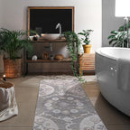 CAMILSON Runner Outdoor Rugs Oriental Retro Traditional Floral Medallion Area - Image 6