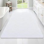 OLANLY Bathroom Rugs 70x46, Extra Soft Absorbent Chenille Bath Rugs, Rubber by OLANLY